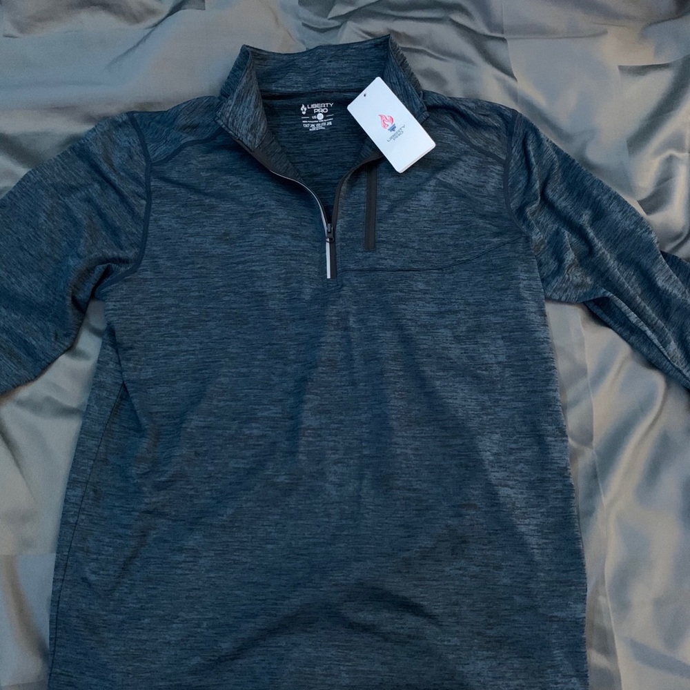 Liberty Pro Athletic Fit Quarter Zip Size Medium